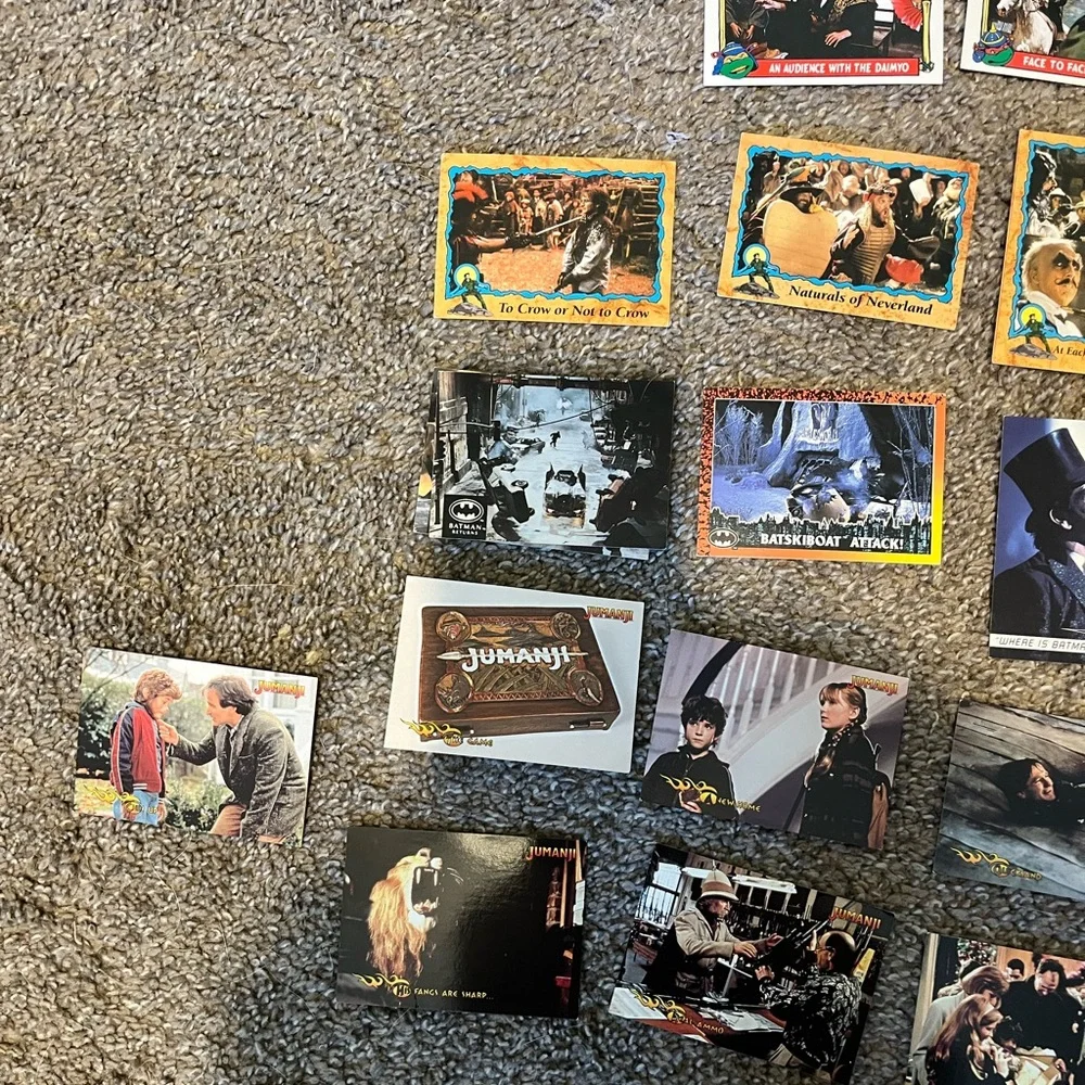Vintage Movie Trading Cards Collection - Entertainment Memorabilia 24 cards